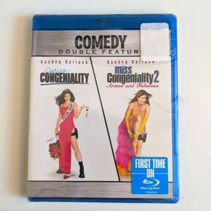 Miss Congeniality/Miss Congeniality 2 Blu-ray DVD Double Feature!